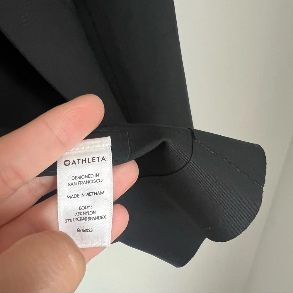 Athleta Cosmic Blazer Jacket in Black Women's Size 10